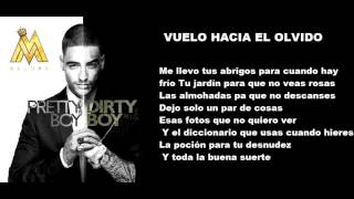 Maluma PBDB // Vuelo Hacia el Olvido // Letra