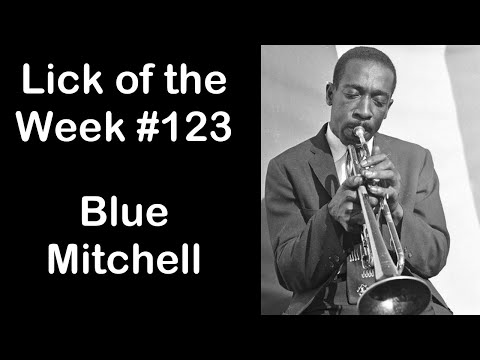 Lick of the Week #123 (Blue Mitchell Turnaround Lick)