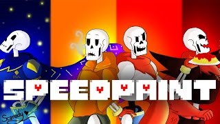 SpeedPaint Alternative Universe Papyrus Undertale AU SpeedPaint Alternative Universe Papyrus Undertale AU