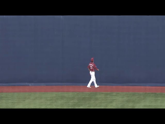 【4回裏】かなりのバウンド力!? 4.2メートル越えた「エンタイトル」2ベース 2015/8/1 Bs-E