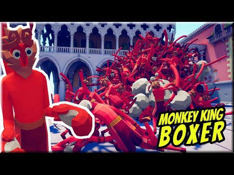 Fusion🥊 Boxer Monkey King vs EVERY FACTION - Totally Accurate Battle Simulator TABS