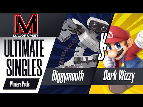 Biggymouth (ROB) vs Dark Wizzy (Mario) - Ultimate Singles Winners Pools - MAJOR UPSET