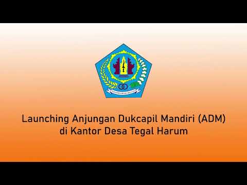 Launching Mesin ADM di Desa Tegal Harum