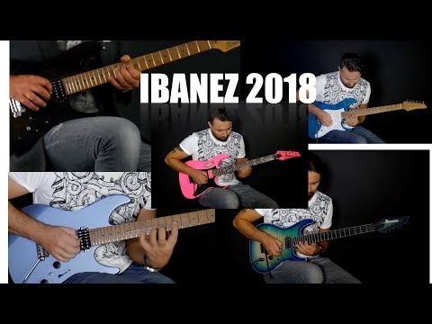 All The Ibanez! | Clips of my recent demos