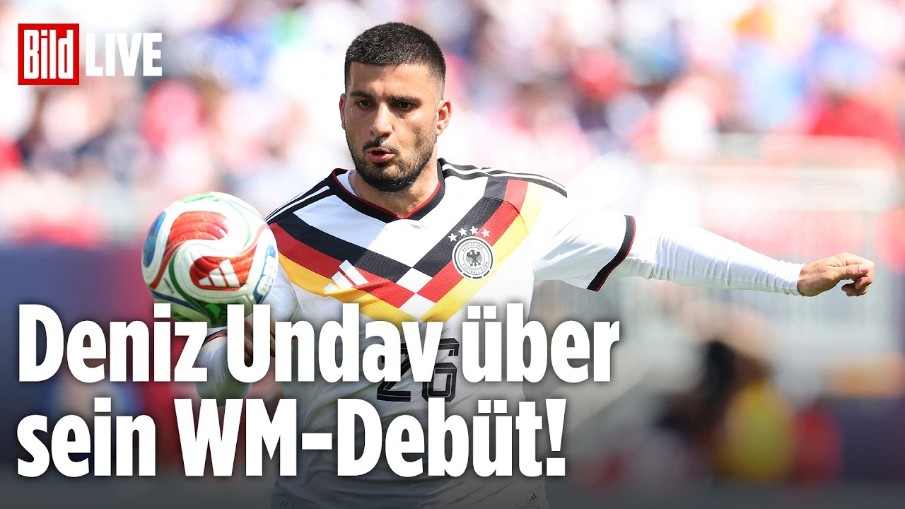 🔴 DFB-Stürmer Deniz Undav über sein WM-Debüt | BILD LIVE