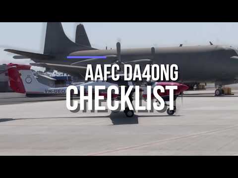 Diamond DA40NG - Checklist // AAFC - EFTS