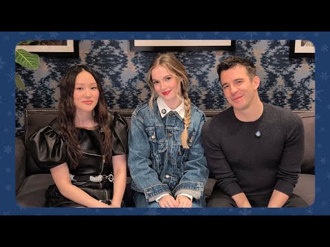 A Holiday Message from the Bridgerton Cast | Luke Thompson, Yerin Ha, & Hannah Dodd