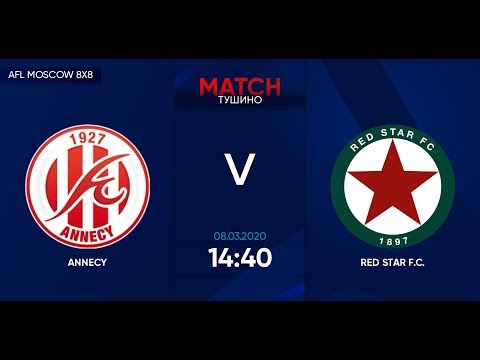 AFL20. France. Ligue 2. Day 2. Annecy - Red Star FC