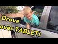 Tablet Gets RAN OVER Because Kid Wants A New One