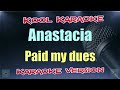 Anastacia - Paid my dues (Karaoke Version) VT