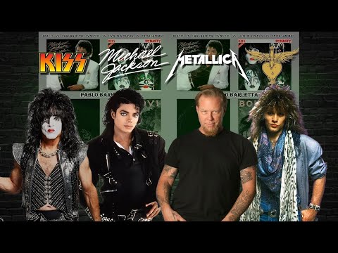 The Prayer Beat Was Made For Living Sandman. MASHUP - Kiss X Metallica X Michael Jackson X Bon Jovi