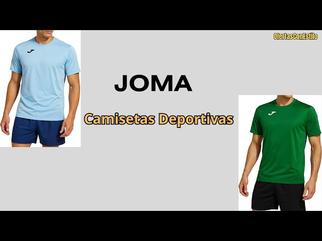 Vídeo relacionado con Joma Camiseta Deportiva Manga Corta Mujer, 6XS - 3XL - Mantiene Seco el Contacto con el Cuerpo, Ideal para Running o Gym - Combi