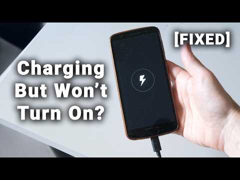 Android Phone Charging But Won't Turn On [FIX]