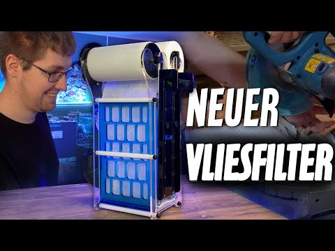Wir bauen den NEUEN ARKA VLIESFILTER CFF-1 in die Korallenanlage! - PlanktonPlus Aquaristik