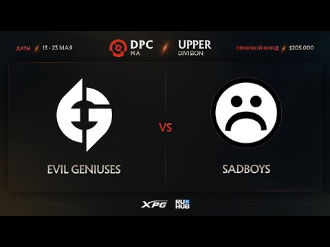 Evil Geniuses vs sadboys, Dota Pro Circuit 2021 NA S2, bo3, game 2 [Lex & 4ce]