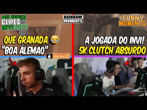 5K ABSURDO DO VOLPZ E DO HERDS, ALEMAO ERRANDO A HE 🤣🤣 E PINADAS - OS MELHORES CLIPES DO INVI 2