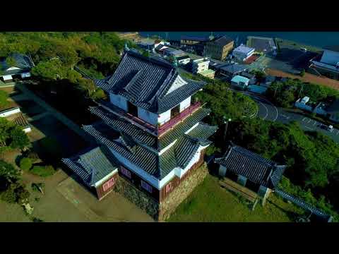 平戸城空撮