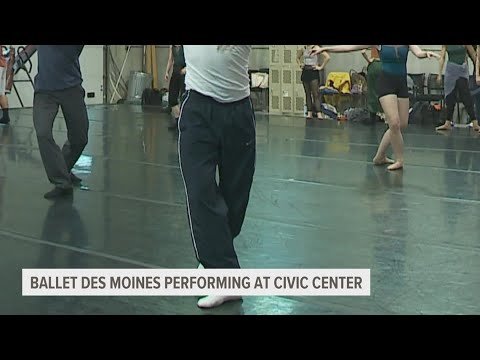 Ballet Des Moines performing at the Civic Center