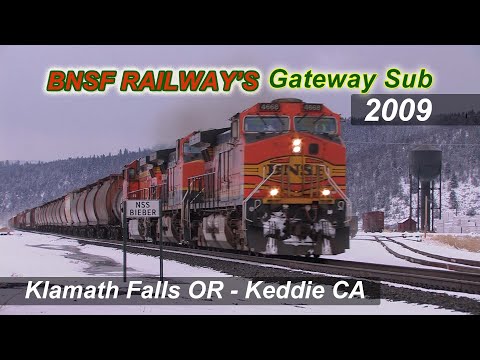 BNSF's Gateway Sub [Klamath Falls OR to Keddie CA]