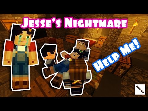 issumer - Jesse's Nightmare: Kidnapped by Evil Aiden! - Minecraft Animation
