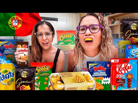 PROVANDO OS DOCES MAIS ESTRANHOS DE PORTUGAL! COM RAFAELLA BALTAR