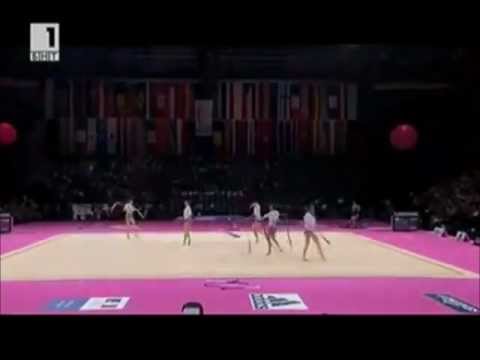 Golden girls of Bulgaria! :) Rhythmic gymnastics