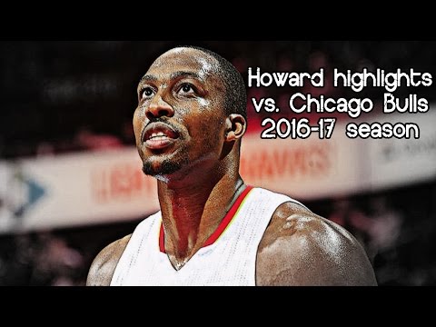 Dwight Howard 18 pts & 10 reb vs. Bulls (NBA RS 2016/2017) - MONSTER!