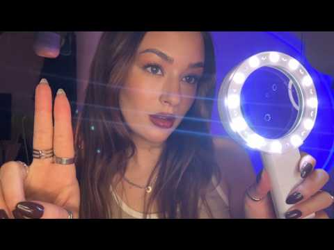 [ASMR] a fast & aggressive eye exam 