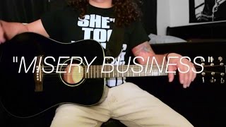 Misery Business// Paramore Tutorial