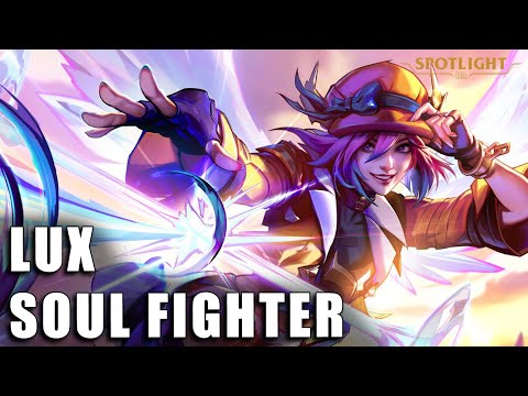 Lux Soul Fighter - Skin Spotlight COMPLETO