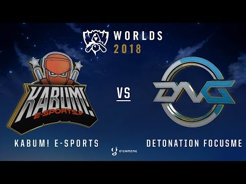 Worlds 2018 Play In - KBM vs DFM - Day 3