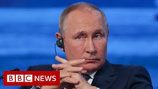 Sanctions on Russia are ‘declaration of economic war’, says Vladimir Putin - BBC News