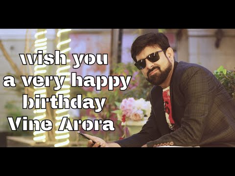 Birthday wishes from Bollywood Actors to Vine Arora | Vine Arora | Adhyayan Suman | Ashmit Patel