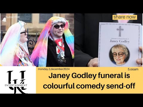 Janey Godley funeral is colourful comedy send-off