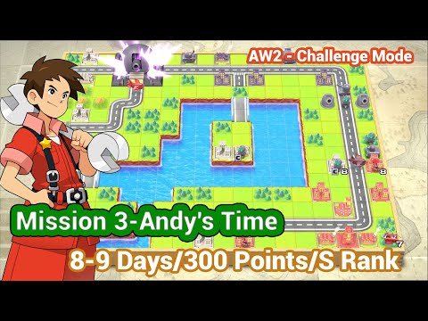 AW2 - Mission 3 - Andy's Time - Challenge Campaign | Advance War 1+2 Re-boot Camp