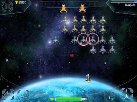 Space Cadet Defender Invaders Video