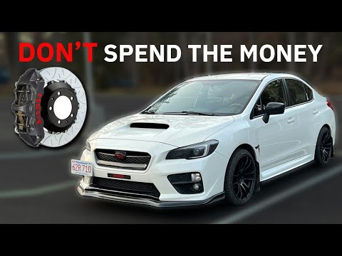 Why Upgrading Your Subaru WRX or STI Brakes ISN'T Worth It