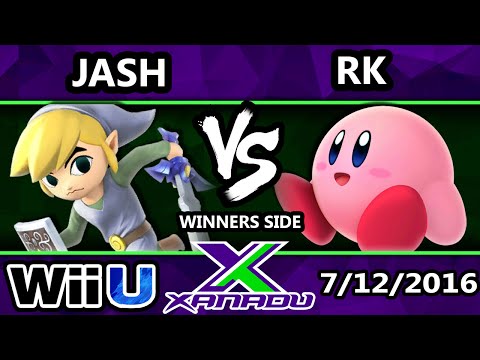 S@X 158 - DA | Jash (Toon Link) Vs. RK (Kirby) SSB4 Tournament - Smash Wii U - Smash 4