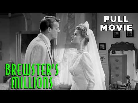 Brewster's Millions (1945) | FULL MOVIE | Money Comedy