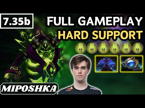 7.35b - Miposhka PUGNA Hard Support Gameplay 23 ASSISTS - Dota 2 Full Match Gameplay