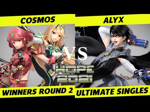 HOPE 2021 Winners Round 2 - Cosmos (Pyra/Mythra) vs. Alyx (Bayonetta) - SSBU