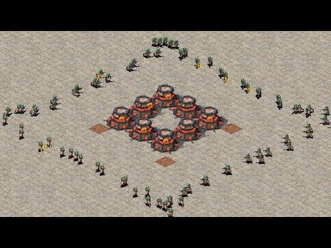 Conscripts vs Bunker Conscripts - Same Cost - Red Alert 2