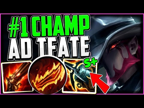 AD TWISTED FATE IS #1 (USE BEFORE IT'S NERFED) How to AD TF & CARRY - League of Legends