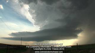 preview picture of video 'June 7, 2010 Kimball, NE LP Supercell Timelapse x25.mpg'