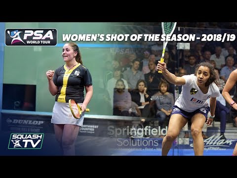 Squash: Women's Shot of the Season Shortlist 2018/19