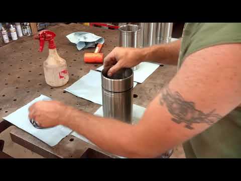 Allis Chalmers WD45 Restoration Install Wet Sleeves Ring Gap Ep.24
