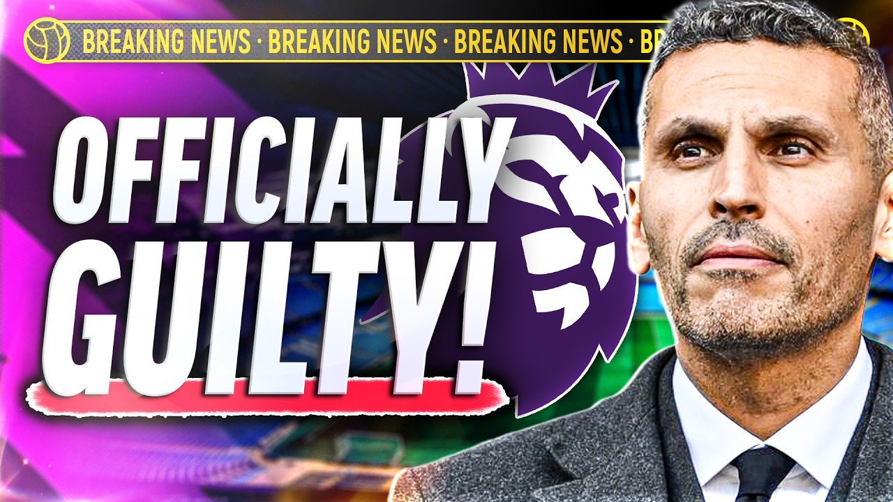 MANCHESTER CITY OFFICIALLY GUILTY! Premier League Statement Released!
