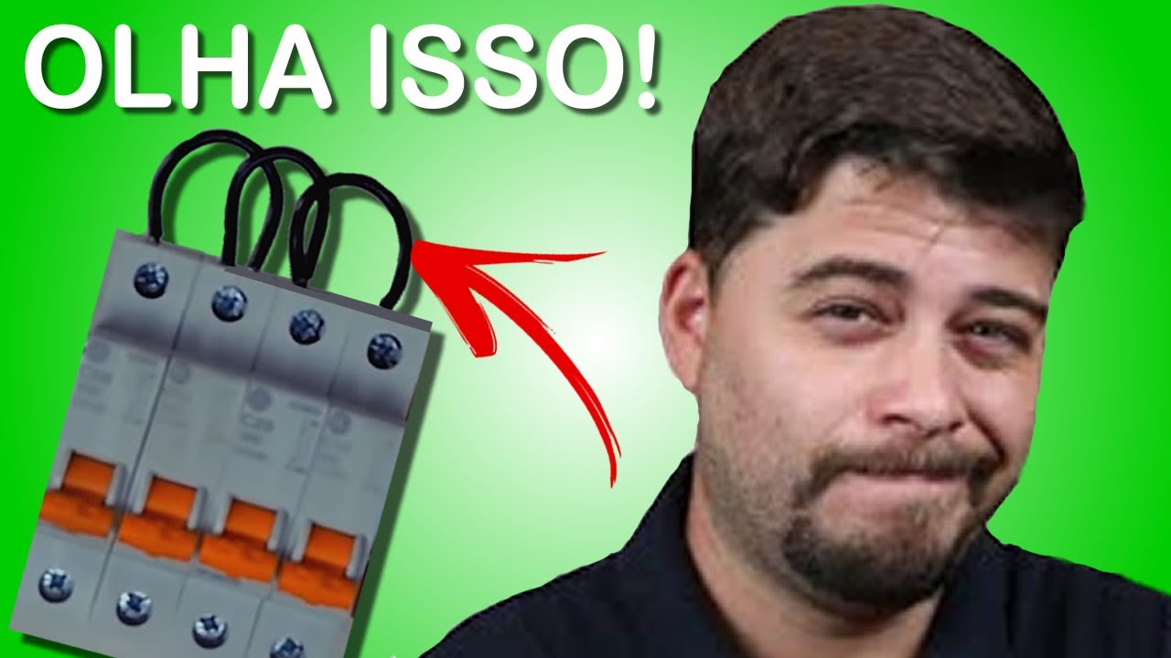 Disjuntor NUNCA faça dessa FORMA !  Curso de Eletricista