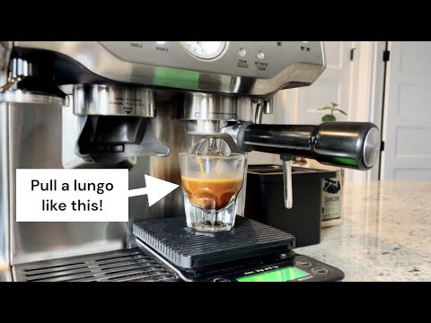 How To Pull A Lungo Using A Breville Barista Express