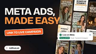 Meta Ads Made Easy: From Product Link to Live Campaign